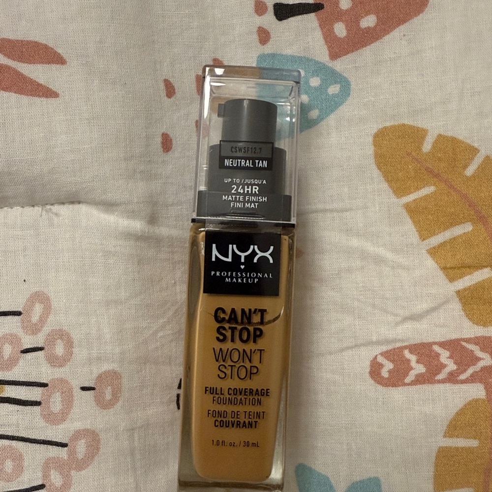 Nyx can’t stop won’t stop foundation